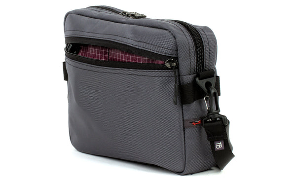 The Side Kick in Nebulous Grey (medium grey) 525 Ballistic with an Acai (dark purple with white grid) 200 Halcyon interior.